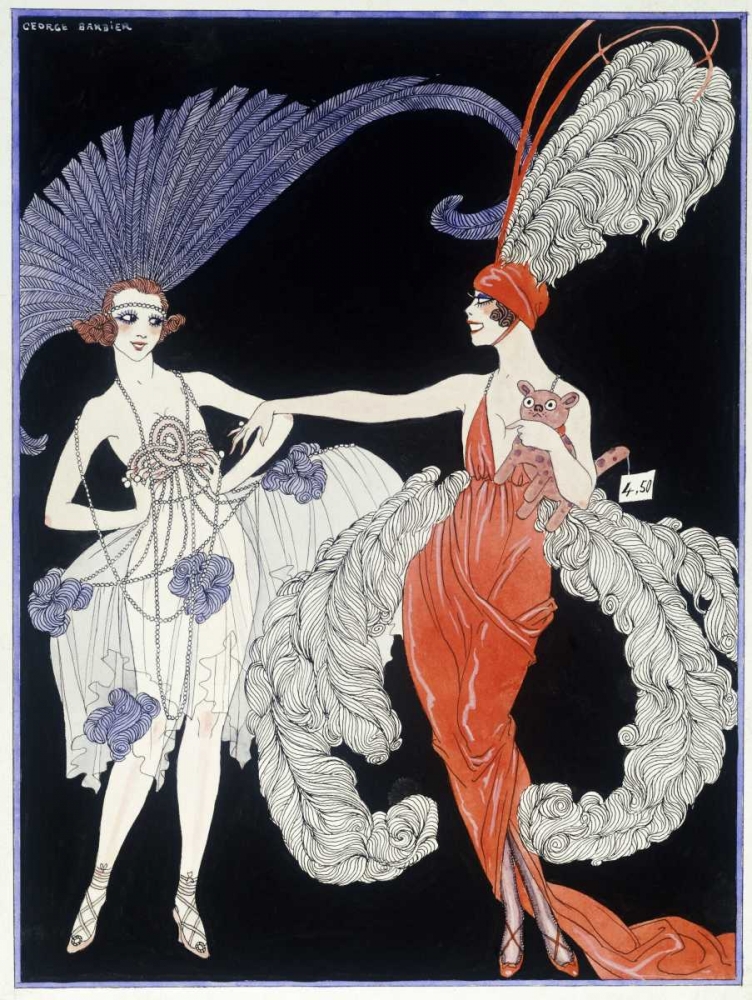 Wall Art Painting id:88758, Name: The Purchase, Artist: Barbier, Georges