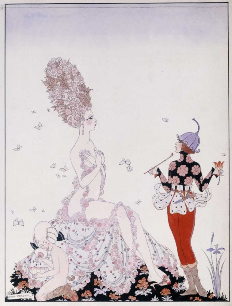 Wall Art Painting id:88762, Name: Mother Nature, Artist: Barbier, Georges