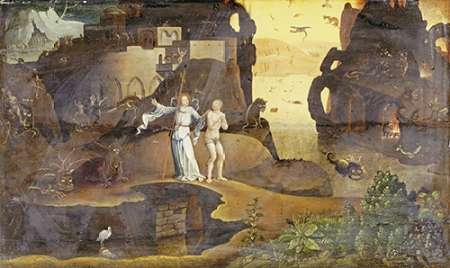 Art Print: An Angel With a Soul at The Edge of Hell