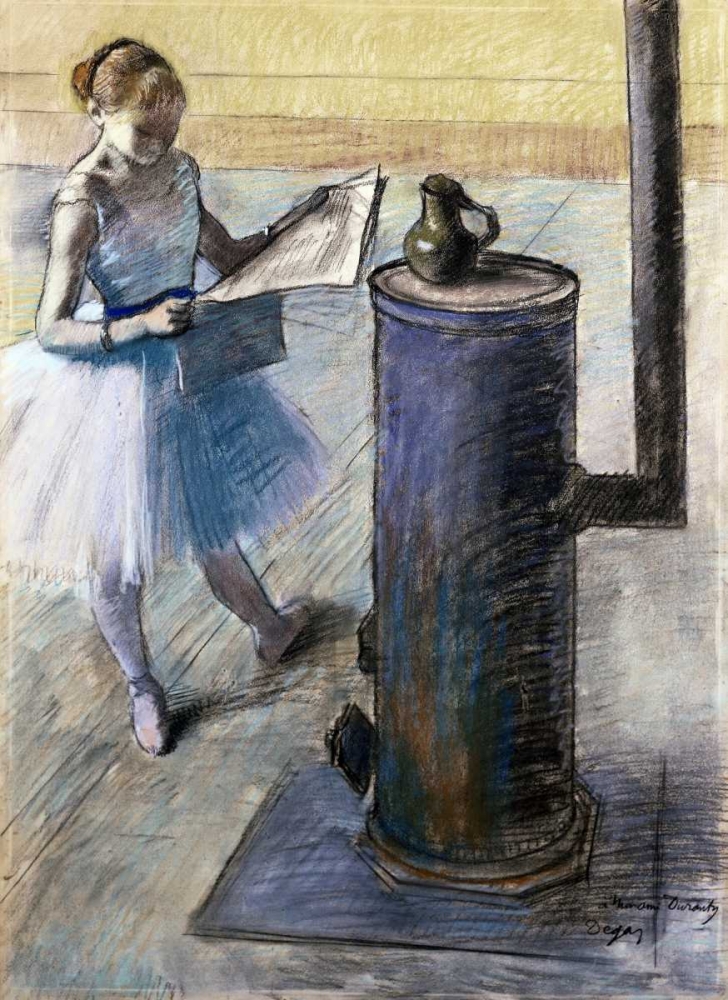 Wall art: Dancer Resting, by Degas, Edgar