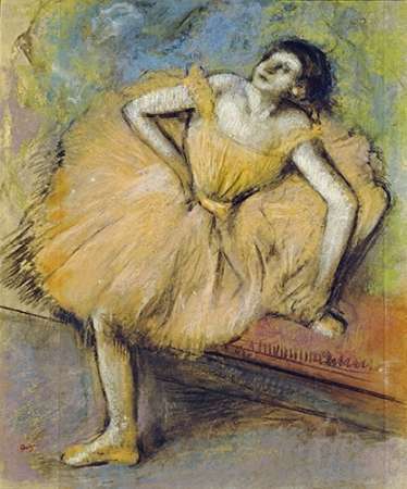Art Print: Danseuse Assise