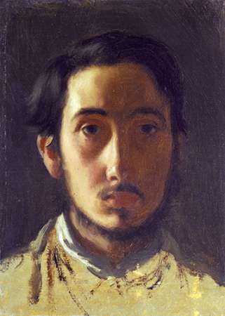 Wall Art Painting id:184791, Name: Degas Self Portrait, Artist: Degas, Edgar