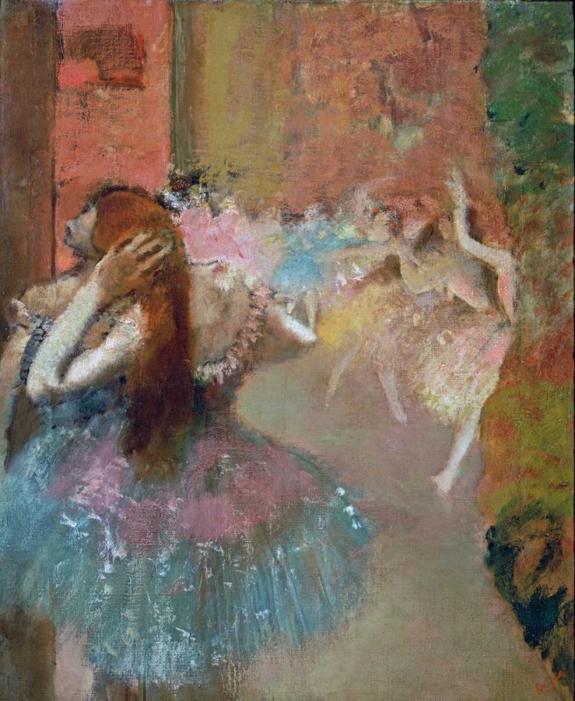 Wall art: Scene De Ballet Or Balleteuses, by Degas, Edgar