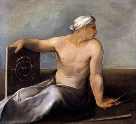 Art Print: A Personification of Geometry