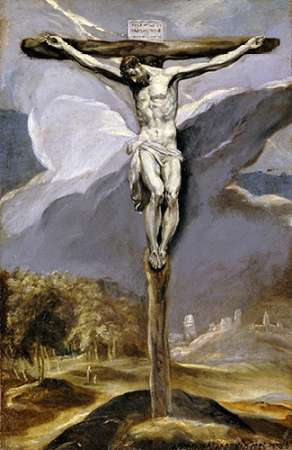 Wall Art Painting id:184849, Name: Museumist on The Cross, Artist: Greco, El