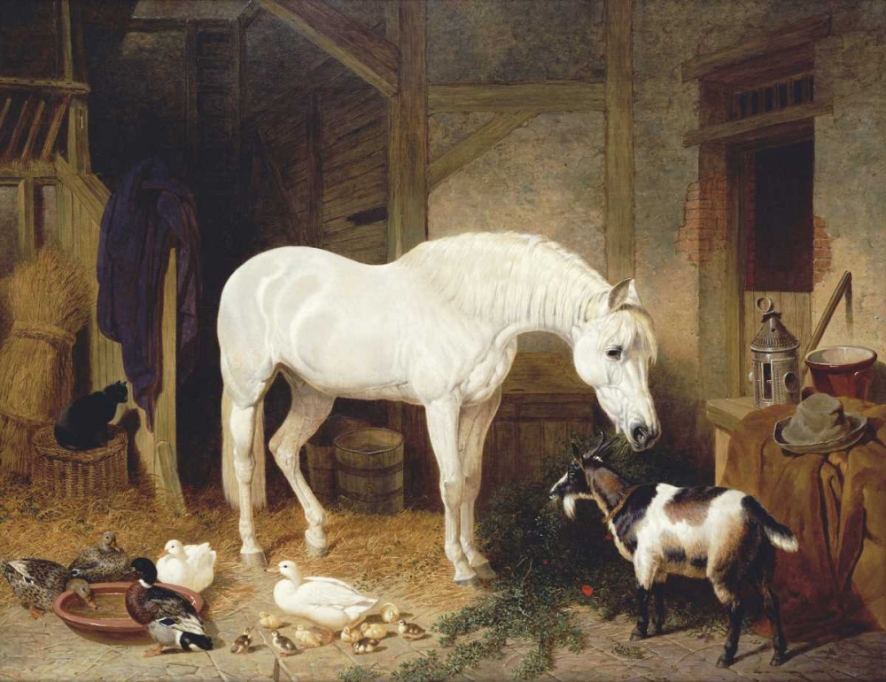 Art Print: Stable Companions