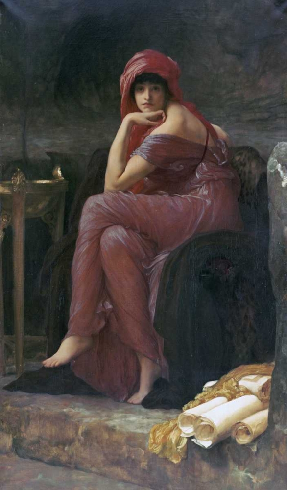 Wall Art Painting id:88975, Name: Sybil, Artist: Leighton, Lord Frederick