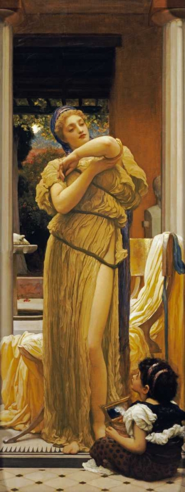 Wall Art Painting id:88976, Name: The Bracelet, Artist: Leighton, Lord Frederick