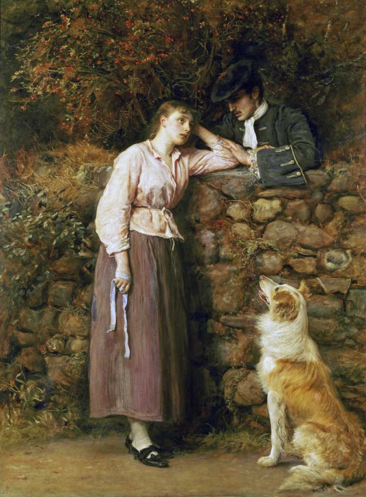 Wall Art Painting id:89006, Name: Effie Deans, Artist: Millais, John Everett