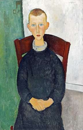 Wall Art Painting id:184918, Name: The Caretakers Son, Artist: Modigliani, Amedeo