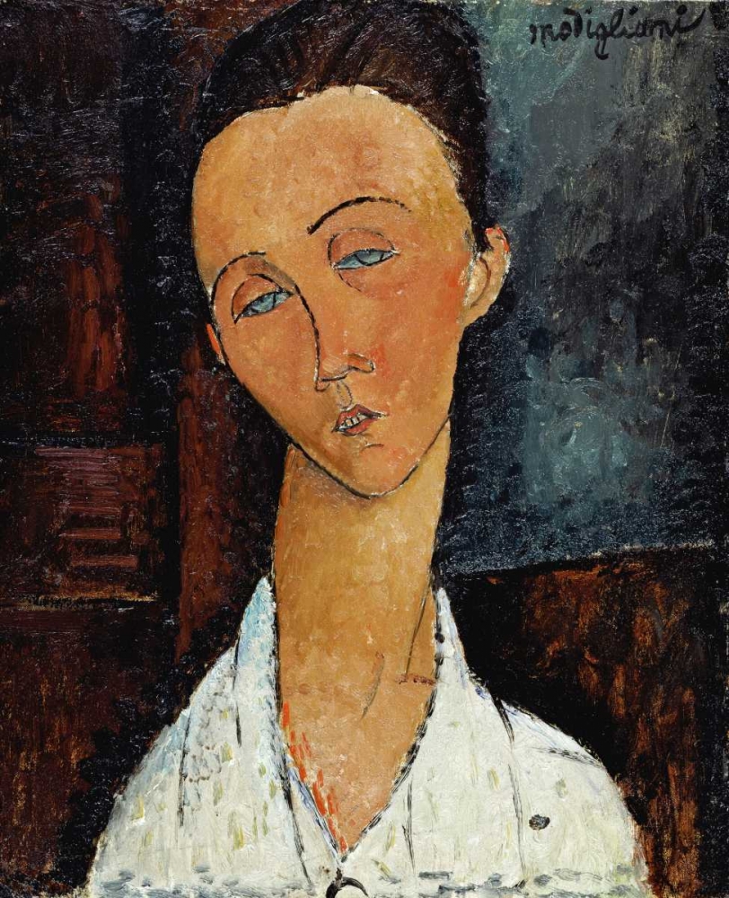Wall Art Painting id:89010, Name: Lunia Czechowska, Artist: Modigliani, Amedeo