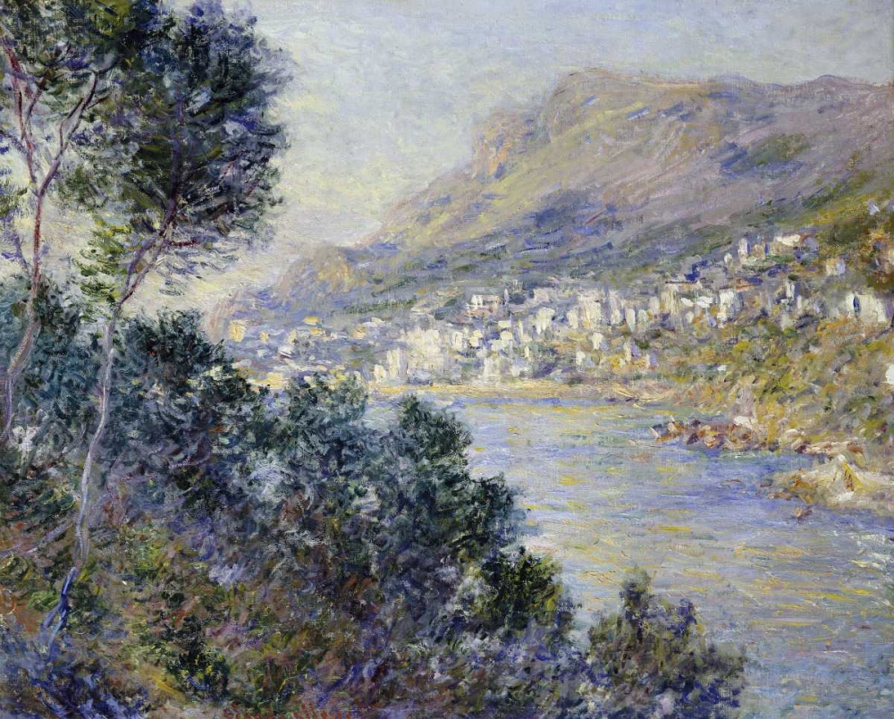 Art Print: A View of Cape Martin, Monte Carlo