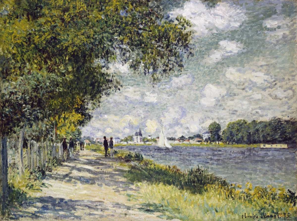 Art Print: The Seine at Argenteuil