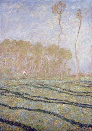 Wall Art Painting id:184923, Name: Spring Countryside at Giverny, Artist: Monet, Claude
