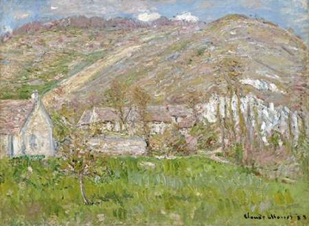 Wall Art Painting id:184924, Name: The Hamlet of Falaise, near Giverny, 1883, Artist: Monet, Claude