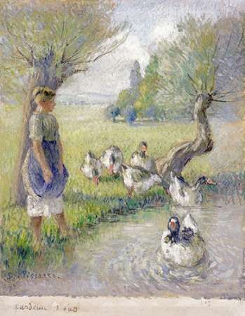 Art Print: The Goose Girl
