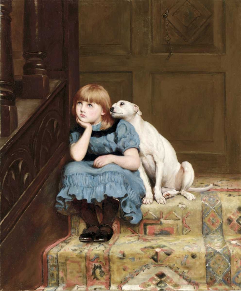 Wall art: Sympathy, by Riviere, Briton