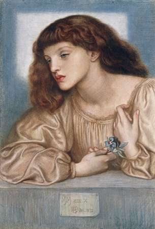 Wall Art Painting id:184980, Name: May Morris, Artist: Rossetti, Dante Gabriel
