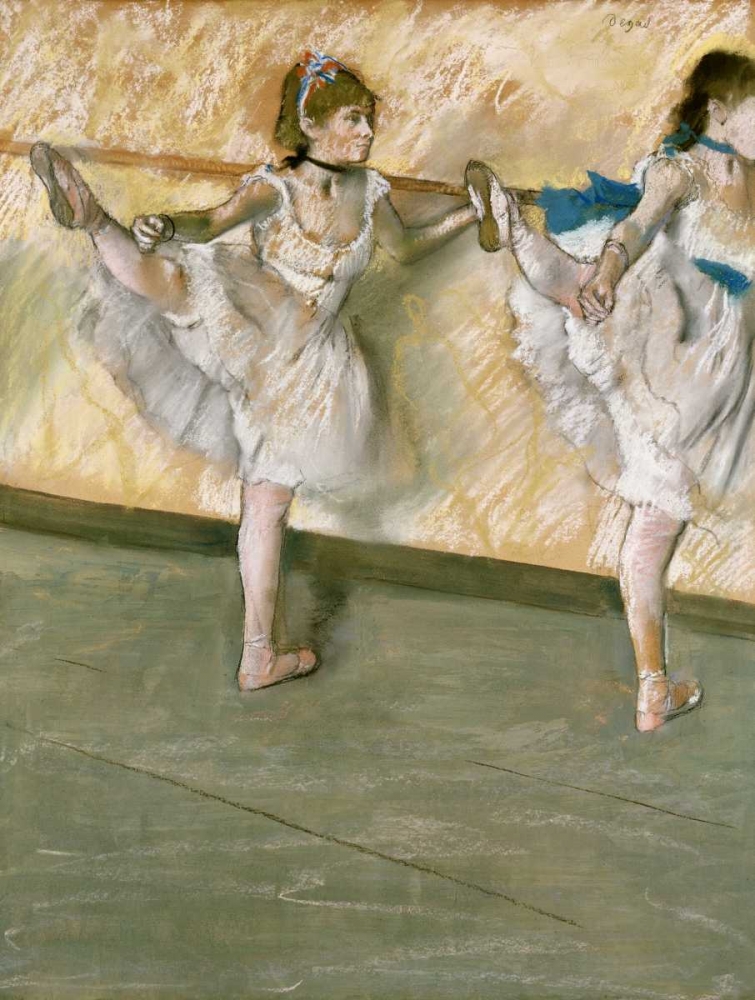 Wall art: Dancers at The Bar, by Degas, Edgar