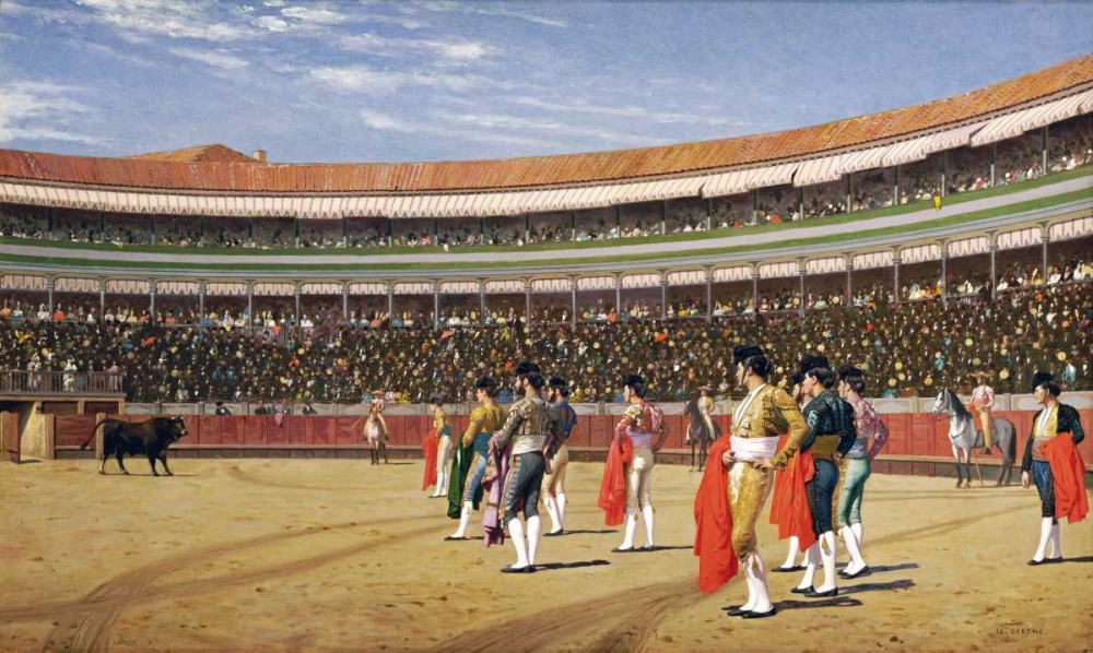 Art Print: The Entry of The Bull