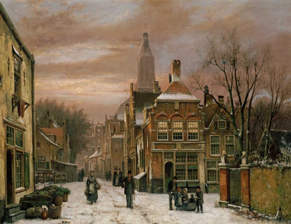 Art Print: A Wintery Scene