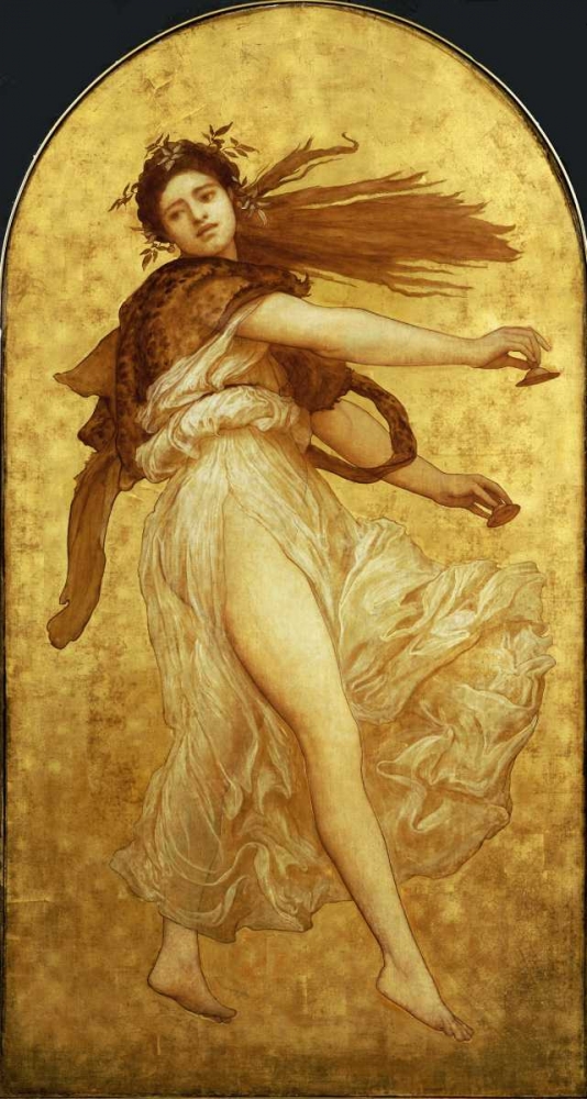 Wall art: The Dance of The Cymbalists, by Leighton, Lord Frederick