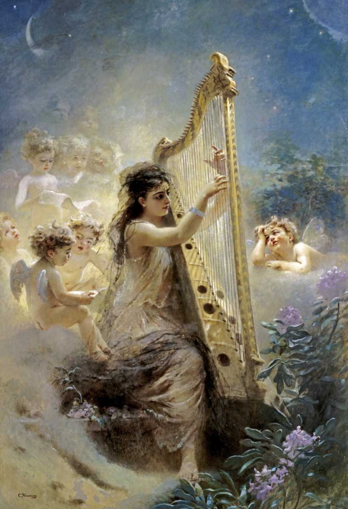 Wall art: The Food of Love, by Makowsky, Constantin