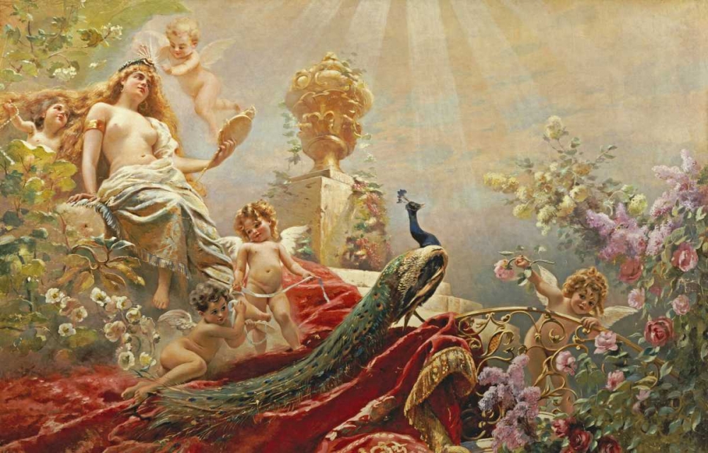 Wall Art Painting id:89795, Name: The Toilet of Venus, Artist: Makowsky, Constantin