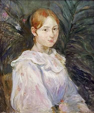 Wall Art Painting id:185360, Name: Alice Gamby En Buste, Artist: Morisot, Berthe