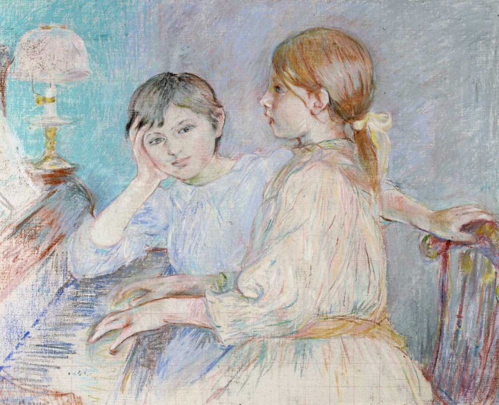 Wall Art Painting id:89840, Name: Le Piano, Artist: Morisot, Berthe