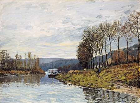 Art Print: The Seine at Bougival