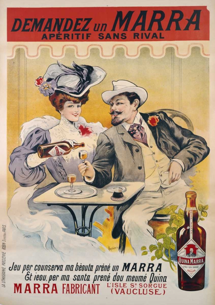 Art Print: Demandez Un Marra