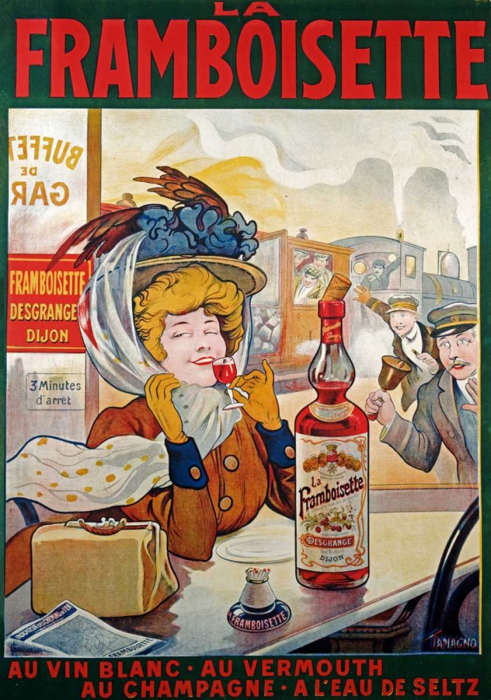 Wall art: La Framboisette, by Tamagno, Francisco