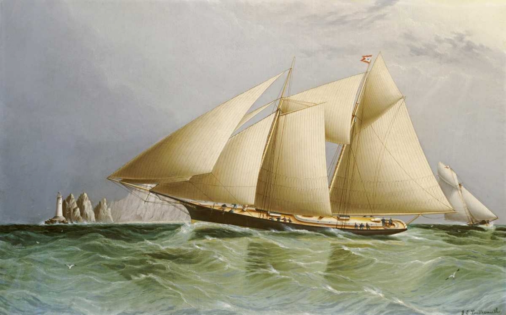 Wall Art Painting id:90257, Name: Vesta Off The Needles, Artist: Buttersworth, James E.