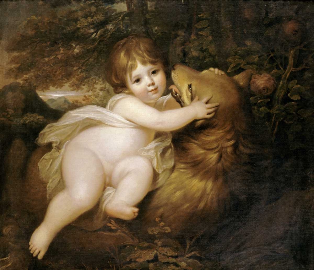 Wall Art Painting id:90294, Name: Portrait of The Hon William Lamb, Artist: Cosway, Maria