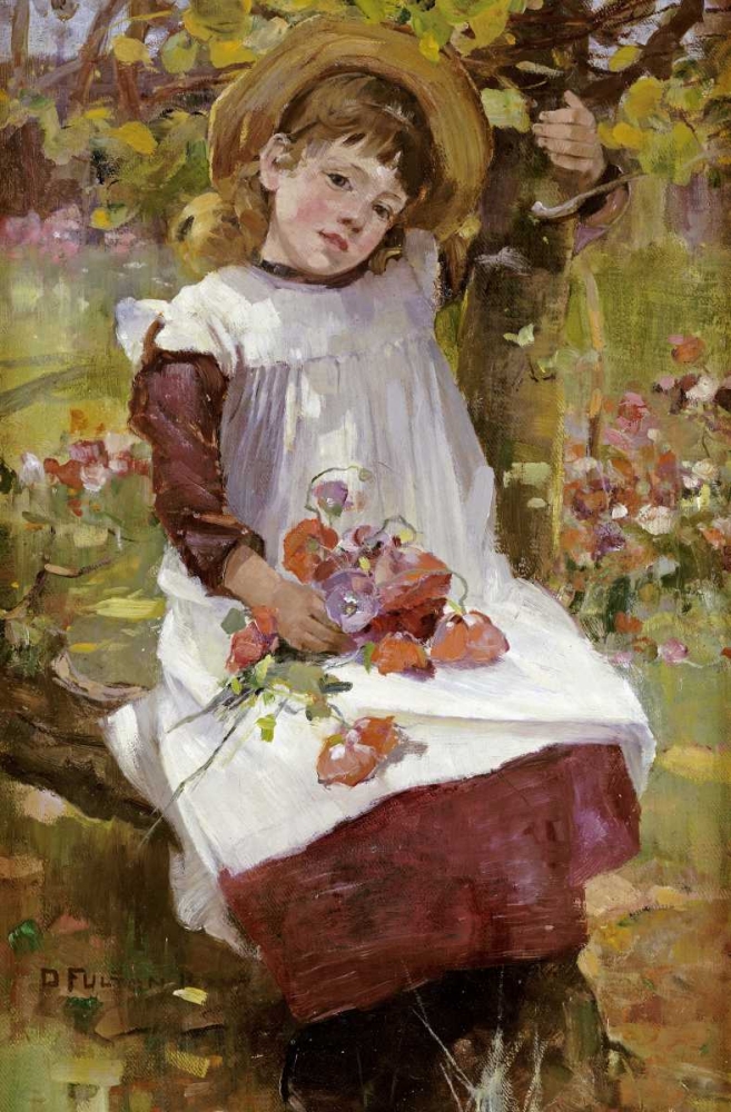 Wall art: The Poppy Gatherer, by Fulton, David