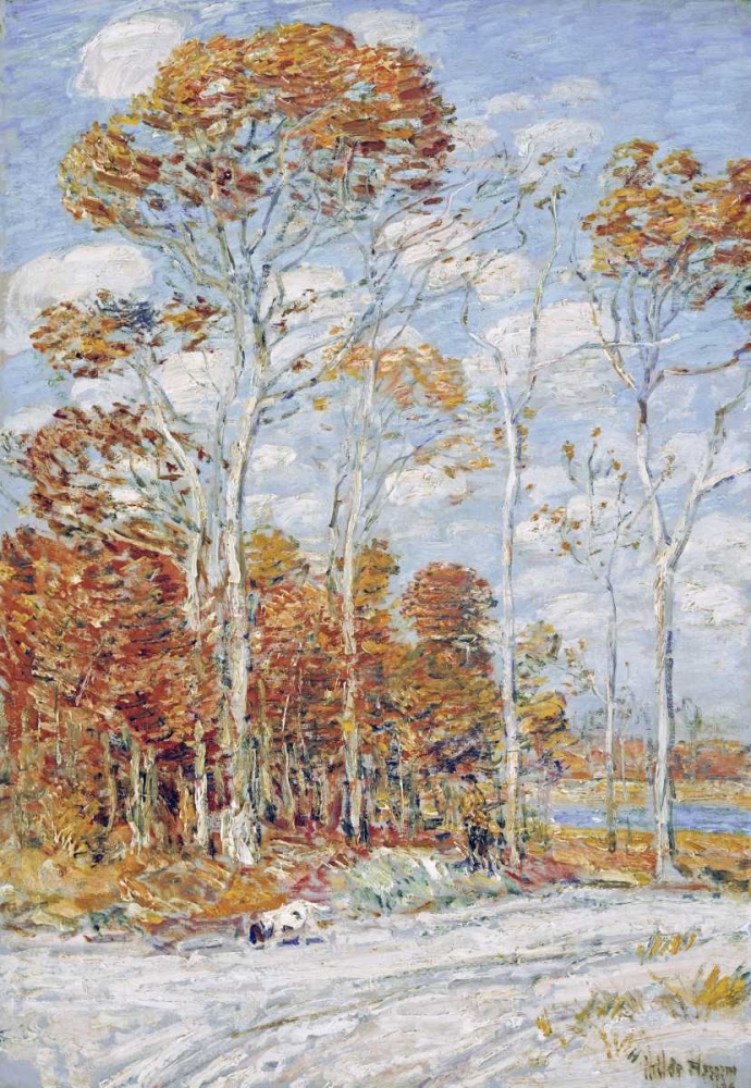 Wall Art Painting id:90380, Name: The Hawks Nest, Artist: Hassam, Childe