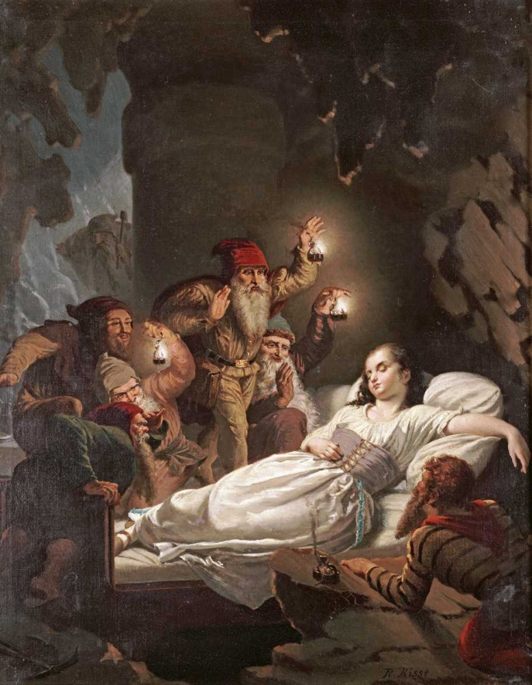 Wall art: Snow White, by Risse, Roland