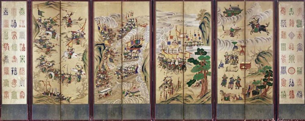 Wall Art Painting id:90648, Name: Battle Scenes, Artist: Unknown