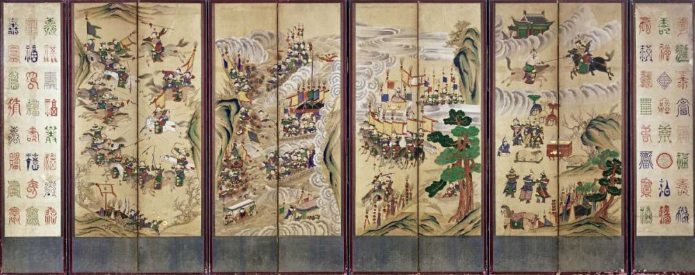 Wall Art Painting id:90648, Name: Battle Scenes, Artist: Unknown