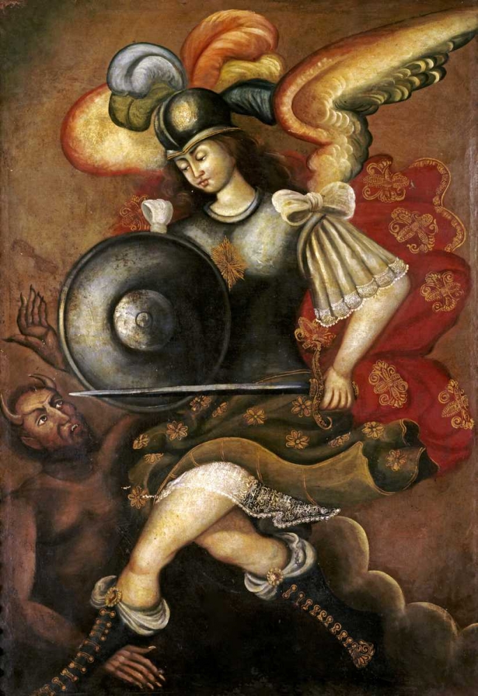 Art Print: El Arcangel San Miguel