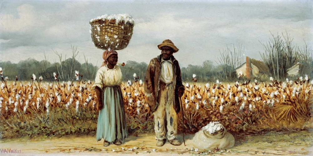Art Print: The Cotton Pickers
