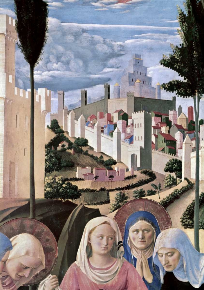 Wall Art Painting id:90700, Name: Deposition - Detail 3, Artist: Angelico, Fra