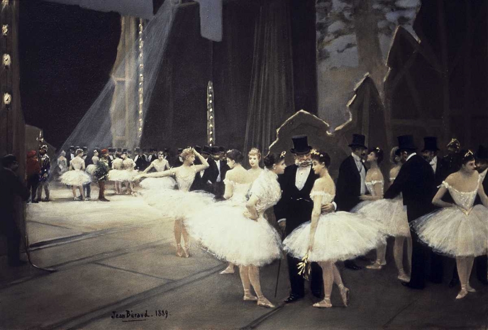 Wall art: Backstage at The Opera, by Beraud, Jean