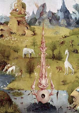 Art Print: Garden of Earthly Delights - Detail #2