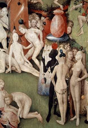 Wall Art Painting id:185883, Name: Garden of Earthly Delights - Detail #4, Artist: Bosch, Hieronymus