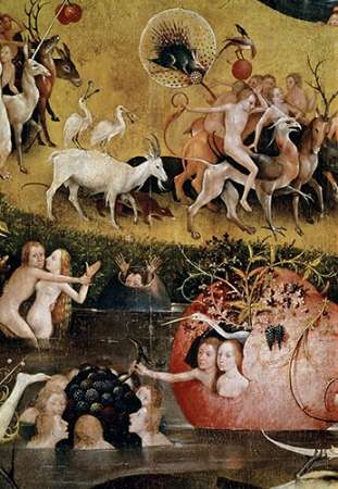 Art Print: Garden of Earthly Delights - Detail #5