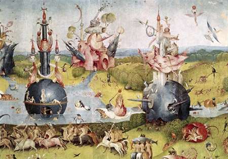 Art Print: Garden of Earthly Delights - Detail Center Panel