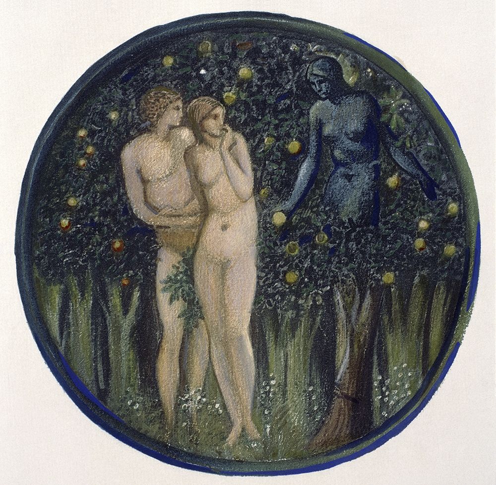 Wall Art Painting id:265986, Name: Temptation, Artist: Burne-Jones, Sir Edward