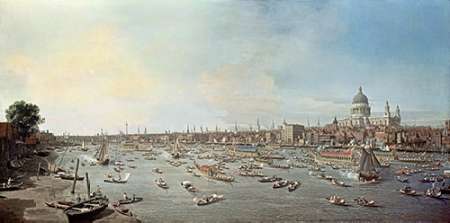 Art Print: London and The Thames